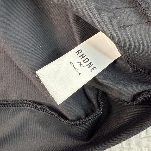 RHONE Essentials Training Crewneck Black Shirt Long Sleeves Men's L - Picture 7 of 12